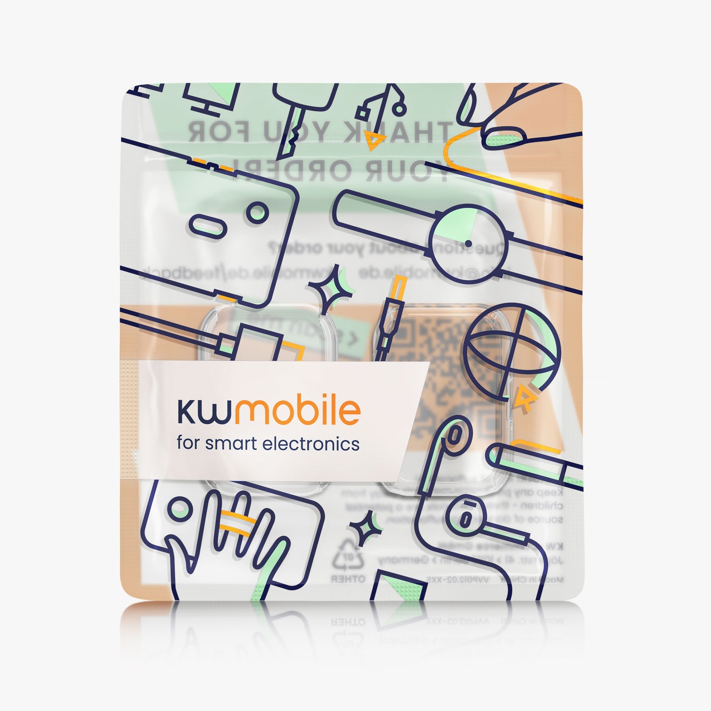 kwmobile Schutzhülle für Samsung Galaxy Fit 3 Fullbody Display Cover Set