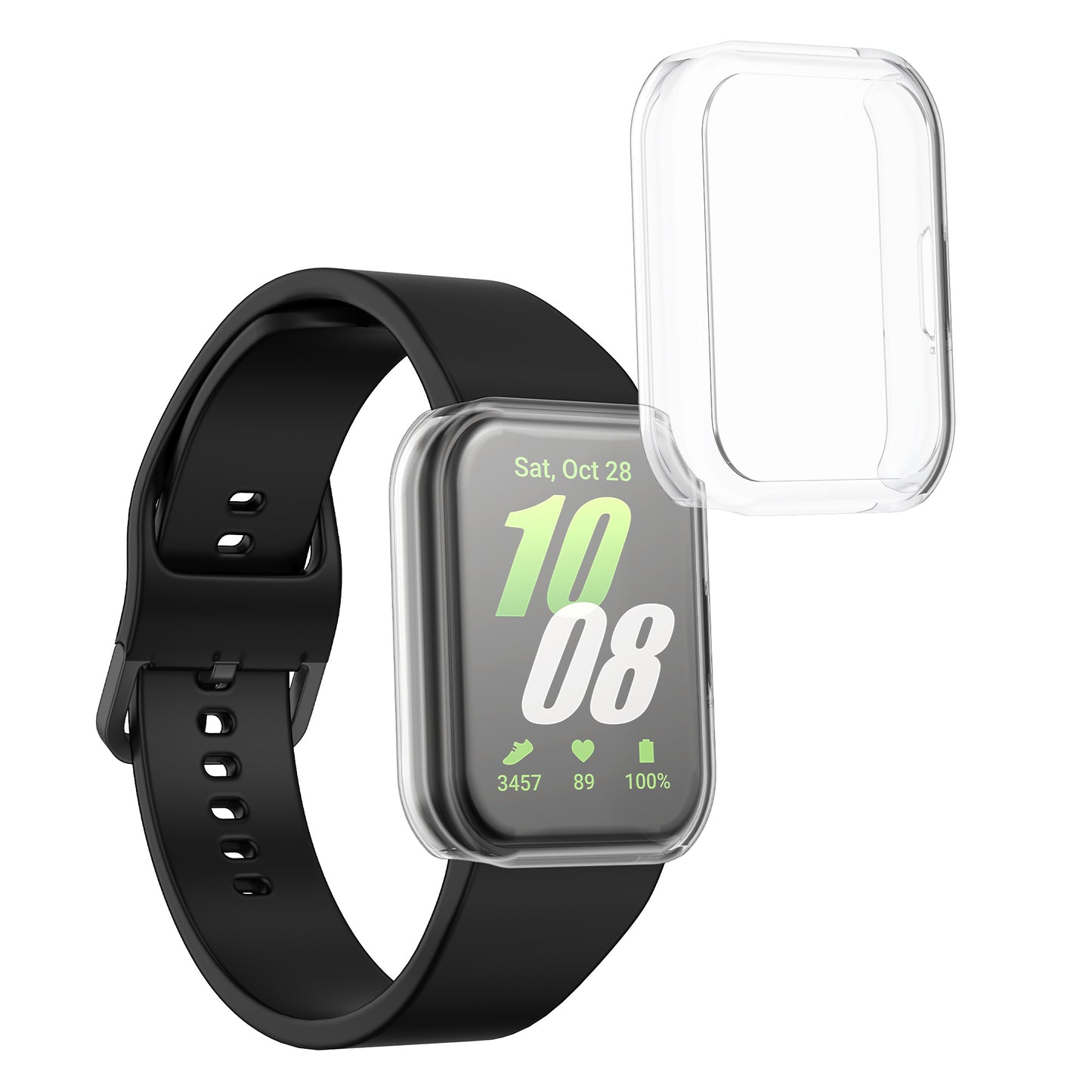 kwmobile Schutzhülle für Samsung Galaxy Fit 3 Fullbody Display Cover Set
