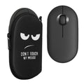kwmobile Hülle kompatibel mit Logitech Pebble Mouse 2 M350s / M350 - Hülle für PC Mouse Schutzhülle - Computer Maus Tasche - Tasche für PC-Maus