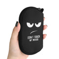 kwmobile Hülle kompatibel mit Logitech Pebble Mouse 2 M350s / M350 - Hülle für PC Mouse Schutzhülle - Computer Maus Tasche - Tasche für PC-Maus