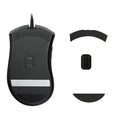 kwmobile Mouse Feet Sticker kompatibel mit Razer DeathAdder Elite Ersatz Glider - Mausfüße passgenau - Maus Glides in Schwarz Schwarz  