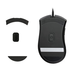 kwmobile Mouse Feet Sticker kompatibel mit Razer DeathAdder Elite Ersatz Glider Mausfüße passgenau Maus Glides