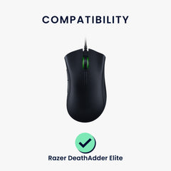 kwmobile Mouse Feet Sticker kompatibel mit Razer DeathAdder Elite Ersatz Glider Mausfüße passgenau Maus Glides