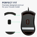 kwmobile Mouse Feet Sticker kompatibel mit Razer DeathAdder Elite Ersatz Glider Mausfüße passgenau Maus Glides
