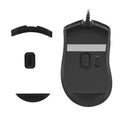 kwmobile Mouse Feet Sticker kompatibel mit Razer Mamba Elite Wired Ersatz Glider - Mausfüße passgenau - Maus Glides