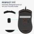 kwmobile Mouse Feet Sticker kompatibel mit Razer Mamba Elite Wired Ersatz Glider - Mausfüße passgenau - Maus Glides
