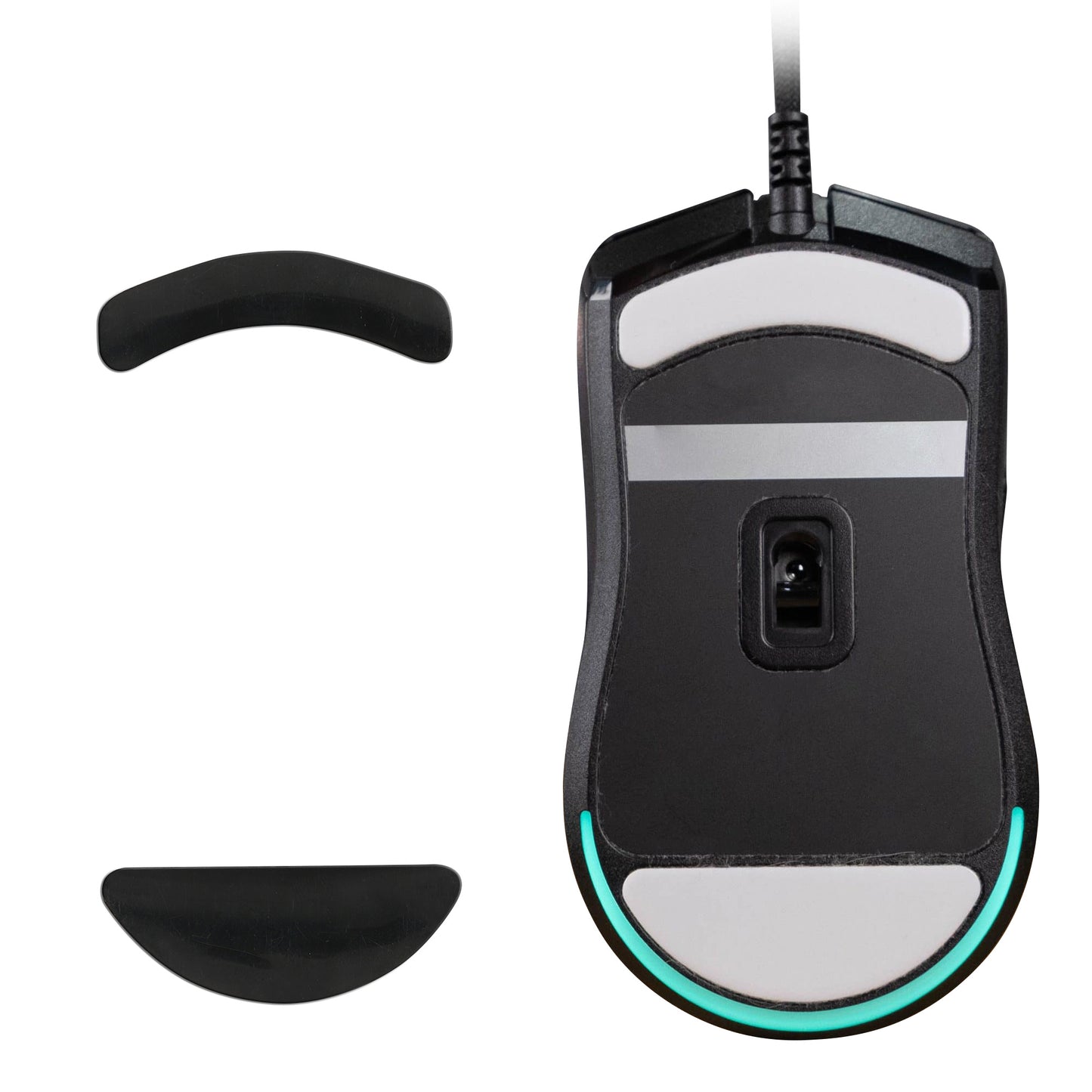kwmobile Mouse Feet Sticker kompatibel mit Razer Viper Mini Ersatz Glider Mausfüße passgenau Maus Glides