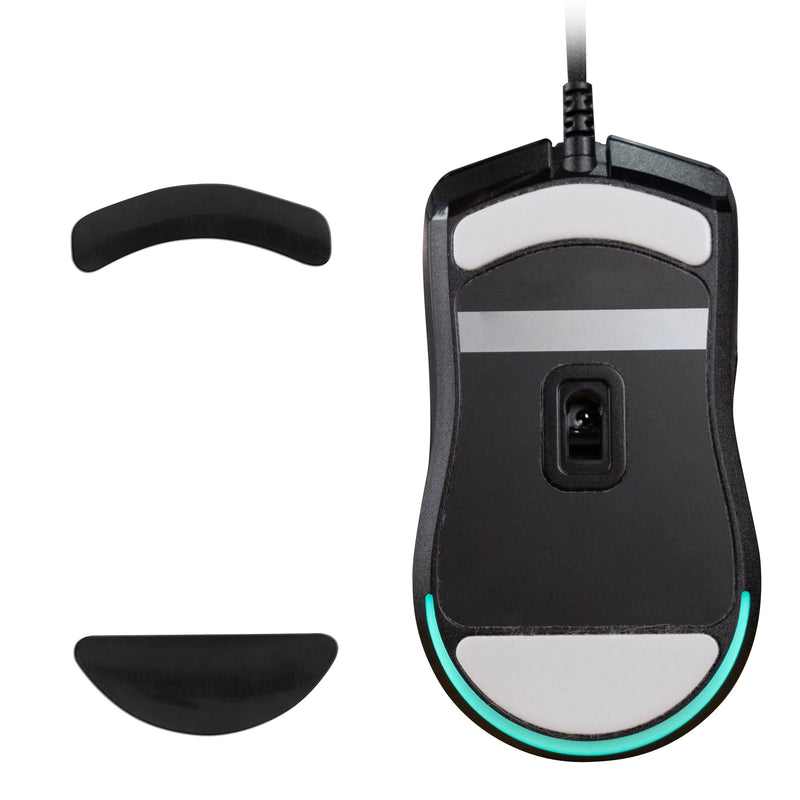 kwmobile Mouse Feet Sticker kompatibel mit Razer Viper Mini Ersatz Glider Mausfüße passgenau Maus Glides