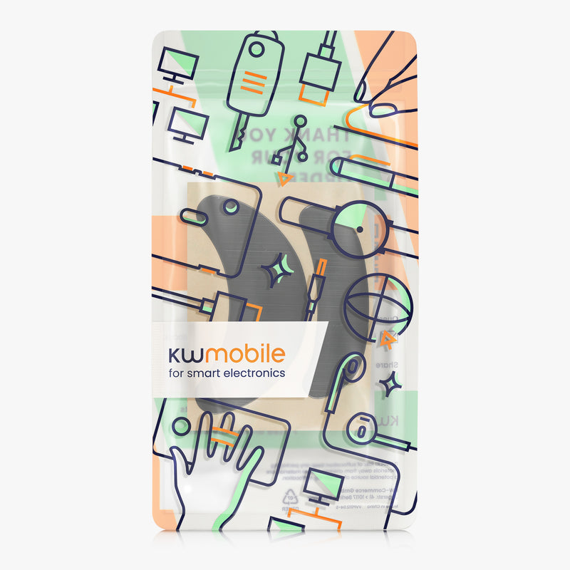 kwmobile Mouse Feet Sticker kompatibel mit BenQ ZOWIE ZA13 Ersatz Glider - Mausfüße passgenau - Maus Glides