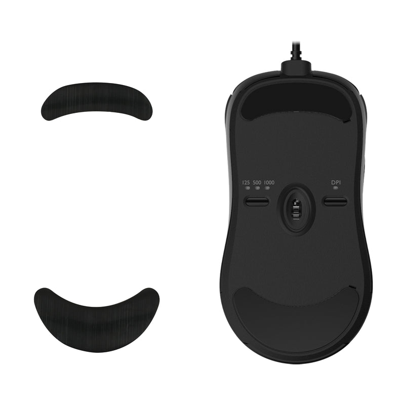 kwmobile Mouse Feet Sticker kompatibel mit BenQ ZOWIE ZA13 Ersatz Glider - Mausfüße passgenau - Maus Glides