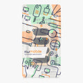 kwmobile Mouse Feet Sticker kompatibel mit Logitech MX Anywhere 3 Ersatz Glider - Mausfüße passgenau - Maus Glides