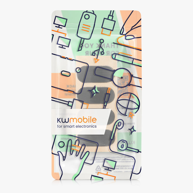 kwmobile Mouse Feet Sticker kompatibel mit Logitech MX Anywhere 3 Ersatz Glider - Mausfüße passgenau - Maus Glides