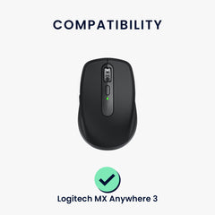 kwmobile Mouse Feet Sticker kompatibel mit Logitech MX Anywhere 3 Ersatz Glider - Mausfüße passgenau - Maus Glides