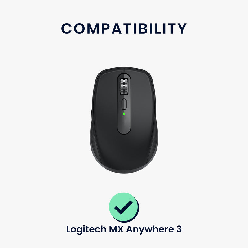 kwmobile Mouse Feet Sticker kompatibel mit Logitech MX Anywhere 3 Ersatz Glider - Mausfüße passgenau - Maus Glides