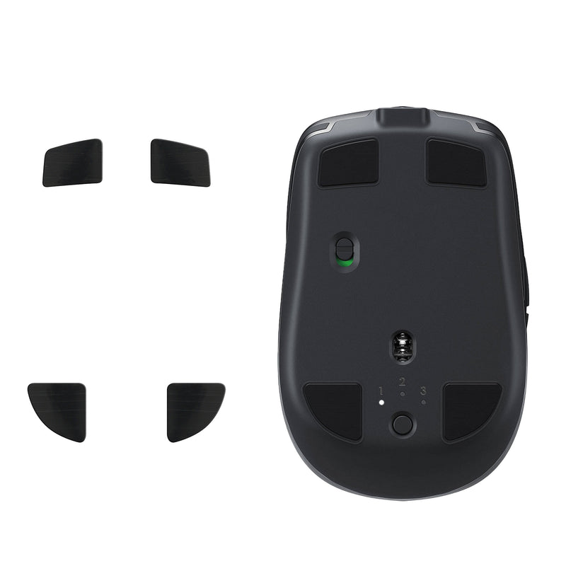 kwmobile Mouse Feet Sticker kompatibel mit Logitech MX Anywhere 2S Ersatz Glider Mausfüße passgenau Maus Glides