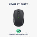 kwmobile Mouse Feet Sticker kompatibel mit Logitech MX Anywhere 2S Ersatz Glider Mausfüße passgenau Maus Glides