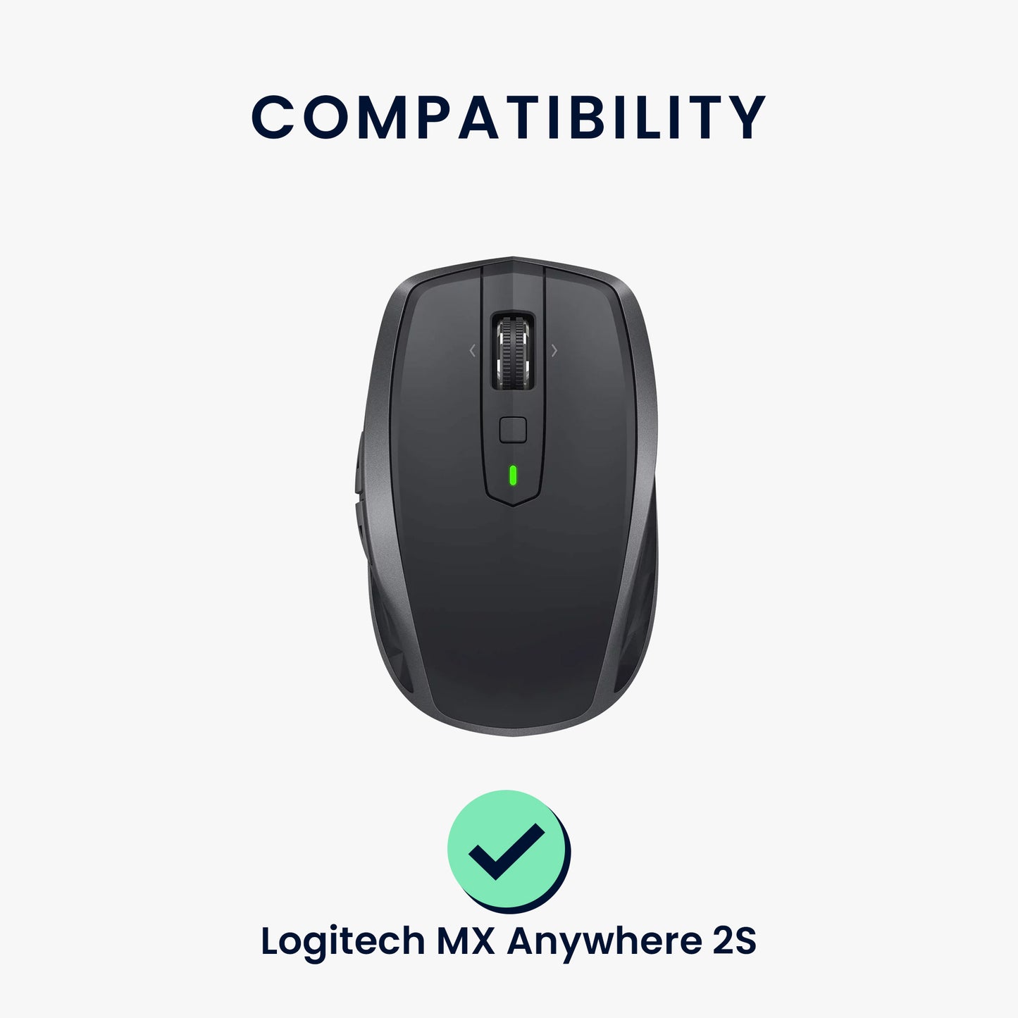 kwmobile Mouse Feet Sticker kompatibel mit Logitech MX Anywhere 2S Ersatz Glider Mausfüße passgenau Maus Glides