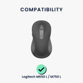 kwmobile Mouse Feet Sticker kompatibel mit Logitech M650 L / M750 L Ersatz Glider Mausfüße passgenau Maus Glides