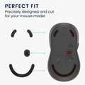 kwmobile Mouse Feet Sticker kompatibel mit Logitech M650 L / M750 L Ersatz Glider Mausfüße passgenau Maus Glides