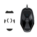 kwmobile Mouse Feet Sticker kompatibel mit Logitech G303 / G302 Ersatz Glider - Mausfüße passgenau - Maus Glides