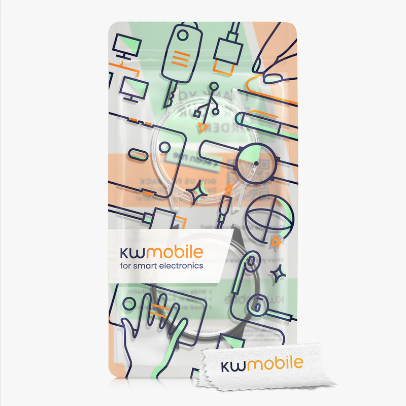 kwmobile Silikon Hülle für HONOR Magic Watch 2 46mm Schutzhülle Fullbody Display Cover Set