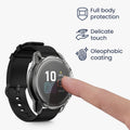 kwmobile Silikon Hülle für HONOR Magic Watch 2 46mm Schutzhülle Fullbody Display Cover Set