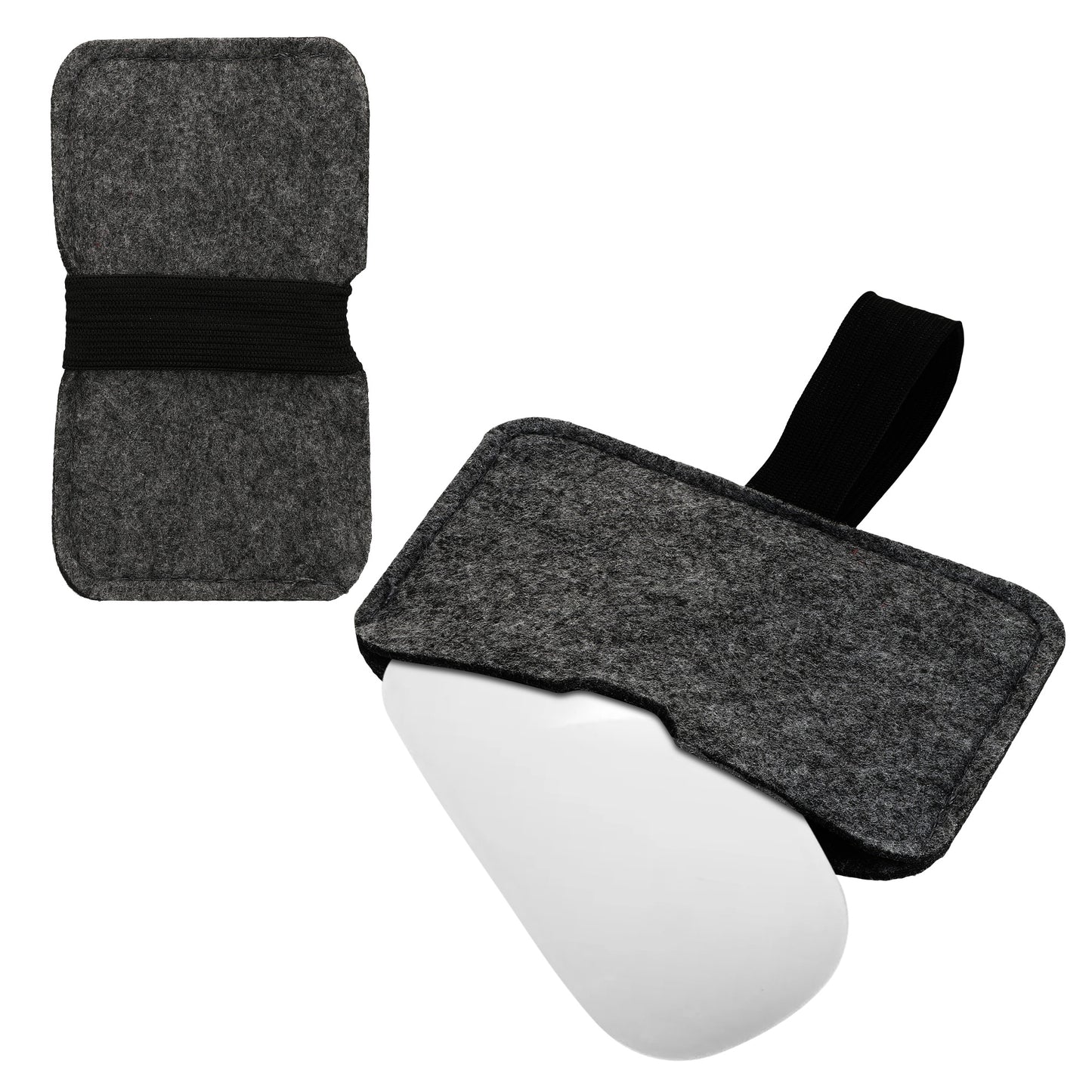 kwmobile Tasche kompatibel mit Apple Magic Mouse 1 / Magic Mouse 2 / Logitech Pebble Wireless Hülle Schutzhülle für PC Mouse