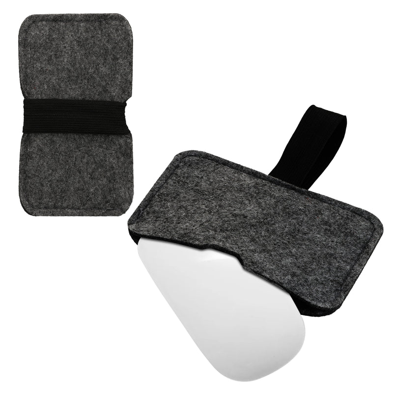 kwmobile Tasche kompatibel mit Apple Magic Mouse 1 / Magic Mouse 2 / Logitech Pebble Wireless Hülle Schutzhülle für PC Mouse