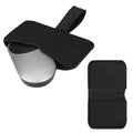 kwmobile Tasche kompatibel mit Apple Magic Mouse 1 / Magic Mouse 2 / Logitech Pebble Wireless Hülle - Filz Cover für Computer Maus - Schutzhülle für PC Mouse Schwarz Schwarz  [dsg02]