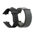 kwmobile 2x Sportarmband kompatibel mit Xiaomi Redmi Watch 4 Armband - Fitnesstracker Band Set aus TPU Silikon und Nylon in Schwarz Dunkelgrau Schwarz  [dsg01]