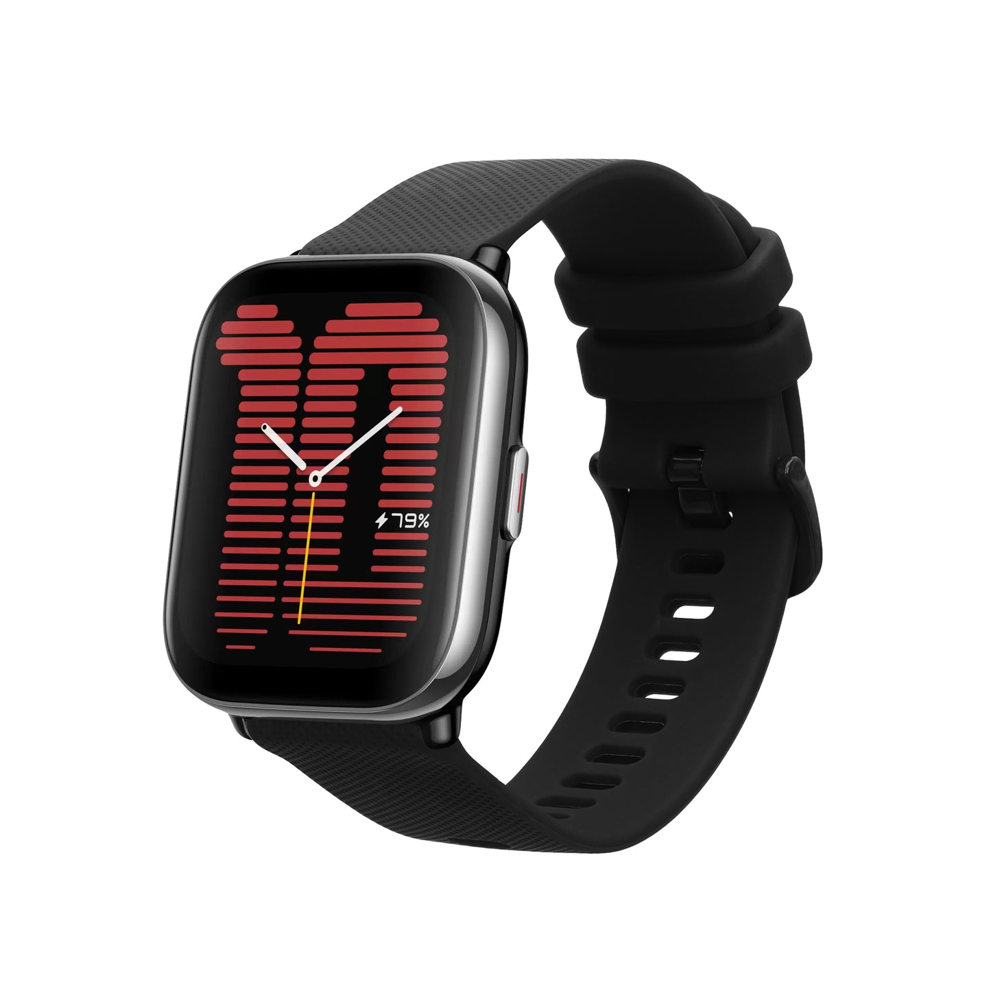 kwmobile Silikon Uhrenarmband für 20mm Amazfit Active 2 / 2 Square / Active Edge / Bip 3 / GTS 3 4 Armband - Ersatzarmband für Fitnesstracker - Wechselarmband Smartwatch