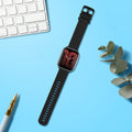 kwmobile Silikon Uhrenarmband für 20mm Amazfit Active 2 / 2 Square / Active Edge / Bip 3 / GTS 3 4 Armband - Ersatzarmband für Fitnesstracker - Wechselarmband Smartwatch