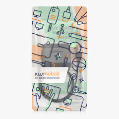 kwmobile USB Ladegerät kompatibel mit Xiaomi Redmi Watch 4 / Redmi Watch 5 / SmartBand 10 9 8 - USB Kabel Charger Stand