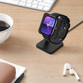 kwmobile USB Ladegerät kompatibel mit Xiaomi Redmi Watch 4 / Redmi Watch 5 / SmartBand 10 9 8 - USB Kabel Charger Stand - Smart Watch Ladestation - Docking Station - Ladekabel mit Standfunktion