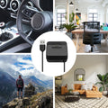 kwmobile USB Ladegerät kompatibel mit Xiaomi Redmi Watch 4 / Redmi Watch 5 / SmartBand 10 9 8 - USB Kabel Charger Stand - Smart Watch Ladestation - Docking Station - Ladekabel mit Standfunktion