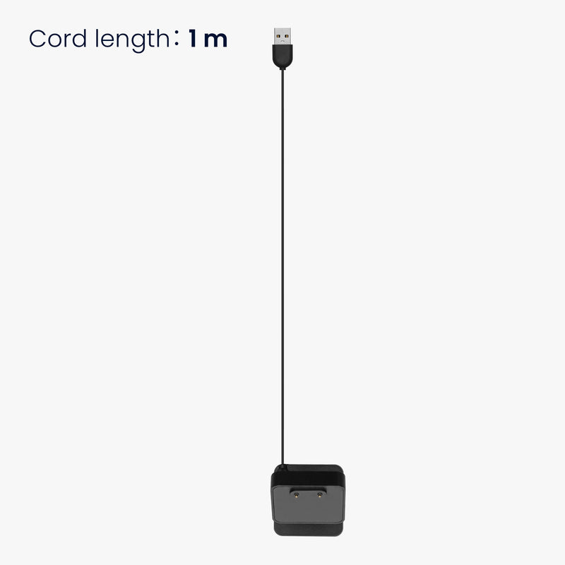 kwmobile USB Ladegerät kompatibel mit Samsung Galaxy Fit 3 / Huawei Watch Fit 3 USB Kabel Charger Stand Smart Watch Ladestation Docking Station Ladekabel mit Standfunktion