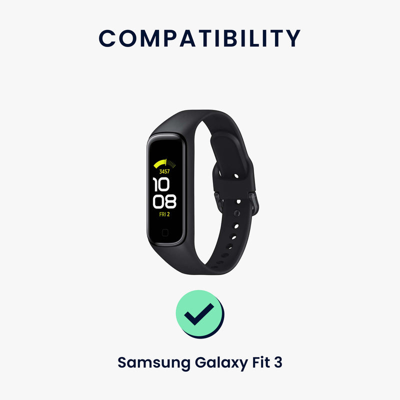 kwmobile USB Ladegerät kompatibel mit Samsung Galaxy Fit 3 / Huawei Watch Fit 3 USB Kabel Charger Stand Smart Watch Ladestation Docking Station Ladekabel mit Standfunktion