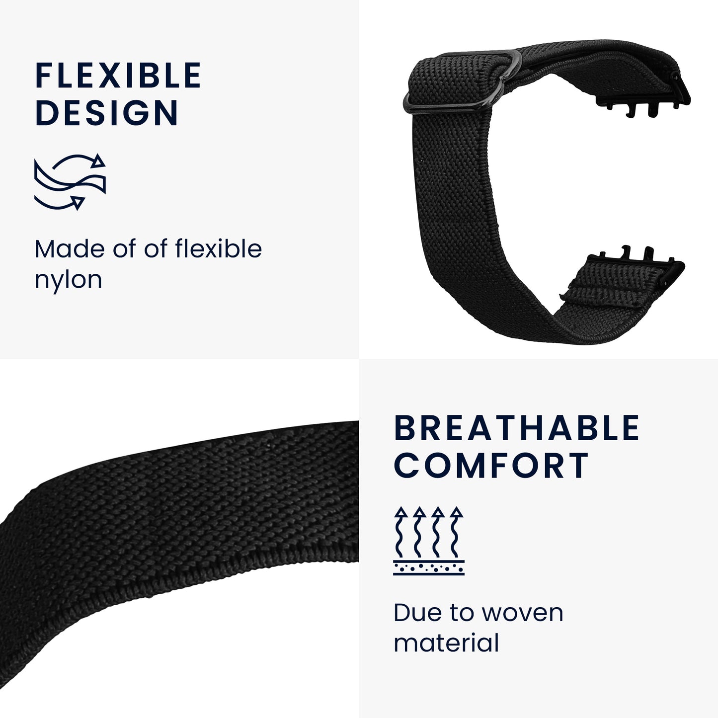 kwmobile Armband kompatibel mit Samsung Galaxy Fit 3 Fitnesstracker Sportarmband Band Innenmaße von 14 - 22 cm