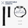 kwmobile Armband kompatibel mit Samsung Galaxy Fit 3 Fitnesstracker Sportarmband Band Innenmaße von 14 - 22 cm
