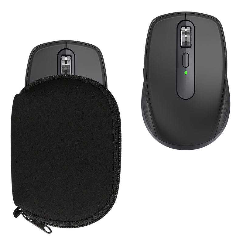 kwmobile Hülle kompatibel mit Logitech MX ANYWHERE 3 / ANYWHERE 3S - Hülle für PC Mouse Schutzhülle - Computer Maus Tasche - Tasche für PC-Maus