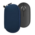 kwmobile Hülle kompatibel mit Logitech Pebble Mouse 2 M350s / M350 - Neopren Hülle für PC Mouse Schutzhülle - Computer Maus Tasche - Neopren Tasche für PC-Maus - Marineblau Marineblau  