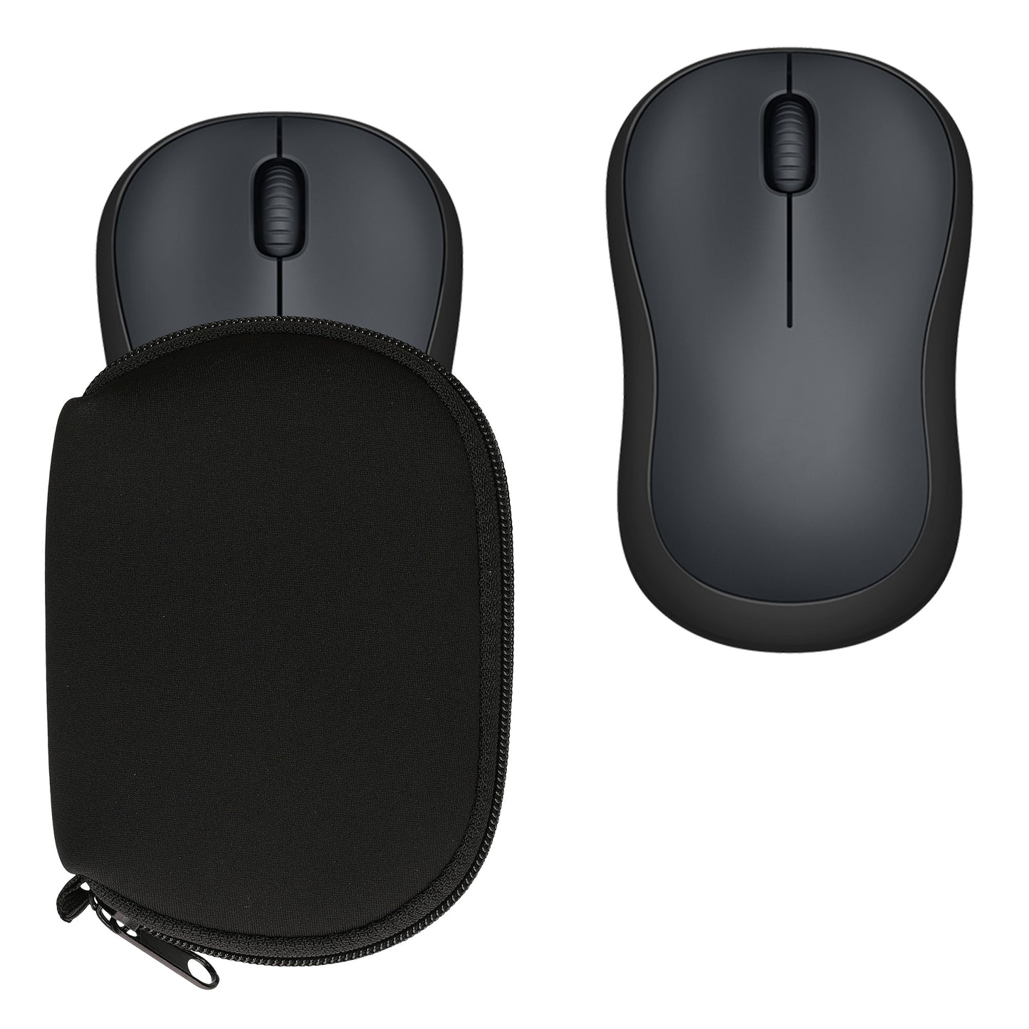 kwmobile Hülle kompatibel mit Logitech M220 SILENT / M235 / M185 / acer OMR266