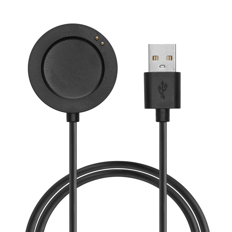 kwmobile USB Kabel Charger kompatibel mit Xiaomi Watch S3 / Watch S2 / Watch 2 Pro / Watch H1 Ladekabel - Smart Watch Ersatzkabel - Fitnesstracker Aufladekabel