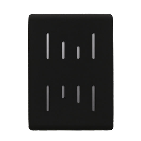 kwmobile Hülle kompatibel mit seagate Backup Plus Slim Festplatte - Silikon Schutzhülle für portable SSD - in Schwarz Schwarz  
