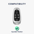 Silikon Hülle kompatibel mit Hyundai Autoschlüssel