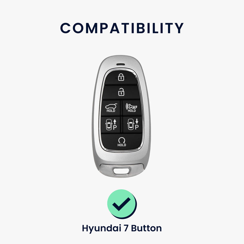 Silikon Hülle kompatibel mit Hyundai Autoschlüssel