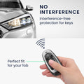 kwmobile Autoschlüssel Hülle kompatibel mit Hyundai 7-Tasten Ioniq 5 Tucson NX4 Santafe - Schlüsselhülle Silikon Cover