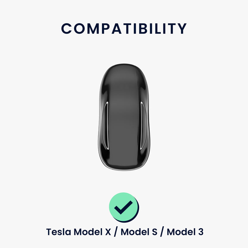 Silikon Hülle kompatibel mit Tesla Model X Autoschlüssel