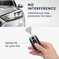 kwmobile Autoschlüssel Hülle kompatibel mit Nissan 3-Tasten Ariya B6 B9 X-trail T33 Qashqai - Schlüsselhülle Silikon Cover
