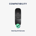 kwmobile Hülle Fernbedienung kompatibel mit WeChip W1 Remote Hülle für TV Zubehör